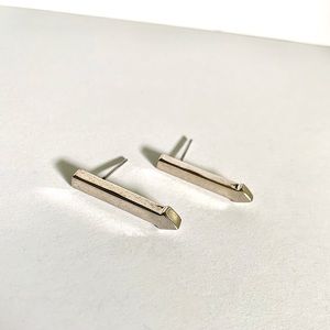 Marc by Marc Arrow Bar Stud Earrings